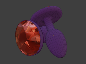 anal plug 3D Model