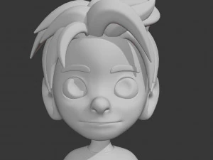 cartoon boy 3D Model