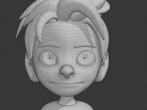 cartoon boy Model 3D