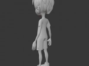 cartoon boy 3D Model
