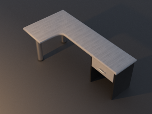 Corner table Modelo 3D