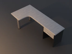 Corner table 3D Model