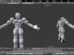 cyborg-fighter 3D Model