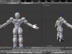 cyborg-fighter 3D Model