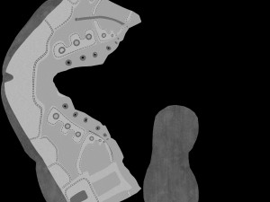 military boots - army shoes Modelo 3D