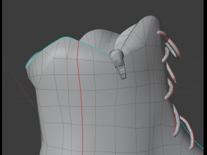 military boots - army shoes Modelo 3D