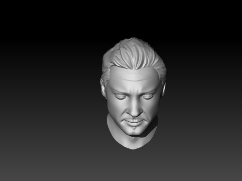 Jeremy Renner 3D 프린트 모델