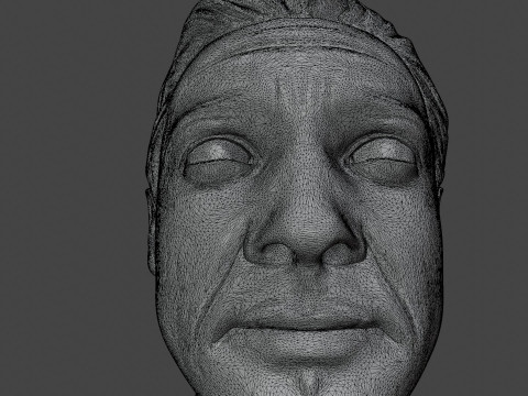 Jeremy Renner 3D 프린트 모델