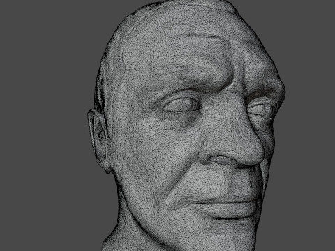 Anthony Hopkins Model do druku 3D