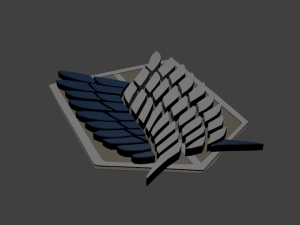 reconnaissance corps 3D मॉडल