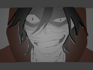 anime character zack 3D Model
