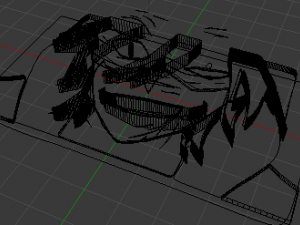 anime character zack 3D Model