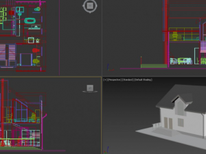 house 3D 模型