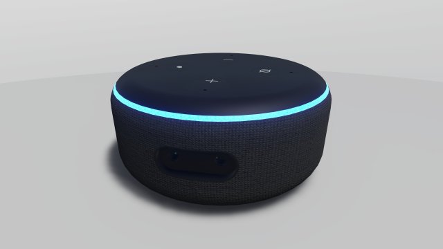 amazon echo dot 3nd generation 3D
