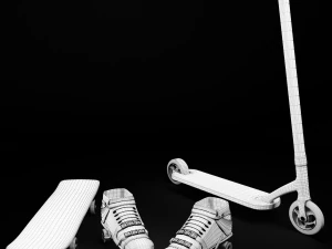 cole&ccedil;&atilde;o de skate vol 1 Modelo 3D