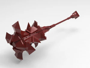 लीग ऑफ लेजेंड मोडकैसर गदा डाउनफॉल नाइट 3D प्रिंट मॉडल