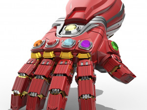 ironman infinity gauntlet 3D Model