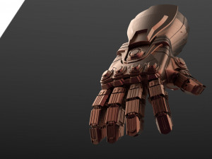 ironman infinity gauntlet Modèle 3D