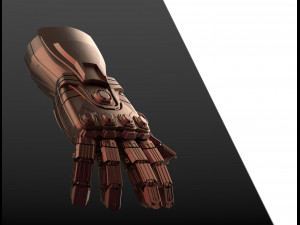 ironman infinity gauntlet Modèle 3D