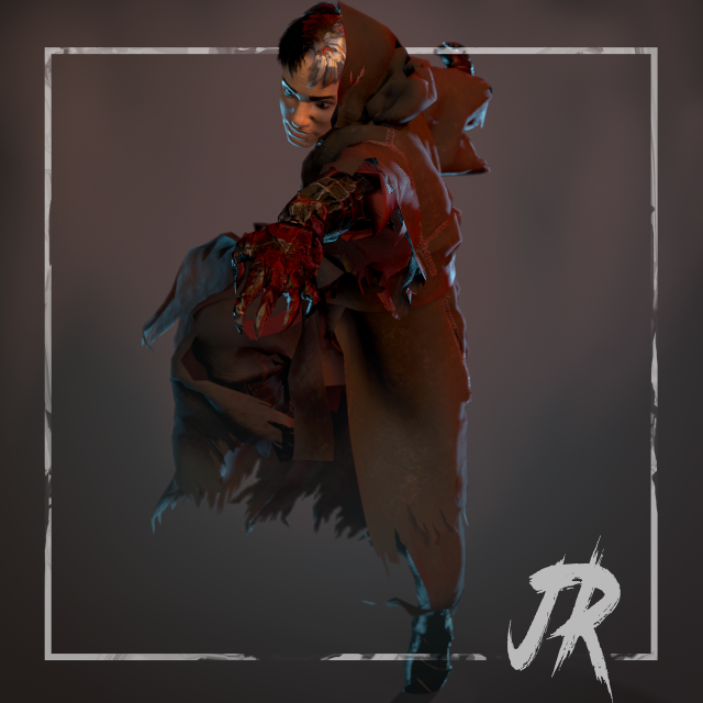 demon mage male rigged 3D Model .c4d .max .obj .3ds .fbx .stl .blend 