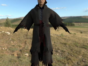 demon mage male rigged 3D Model