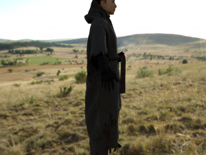 demon mage male rigged 3D Model