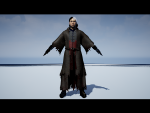 demon mage male rigged 3D Model