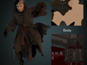 demon mage male rigged 3D Model