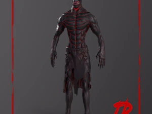 demonoide Modello 3D