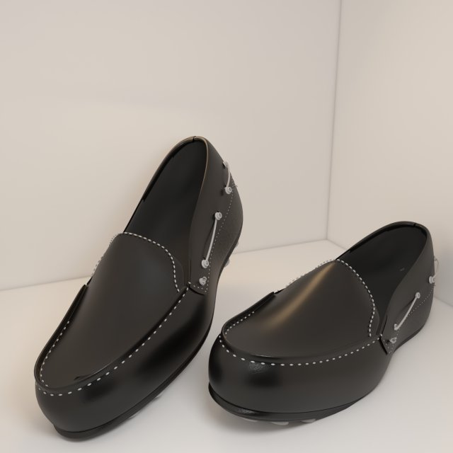 shoe 3Dモデル .c4d .max .obj .3ds .fbx .stl .blend 