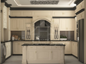 classic kitchen design Modelo 3D