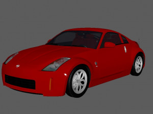 nissan-350z Modelo 3D