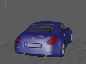 nissan-350z Modelo 3D