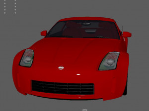nissan-350z Modelo 3D