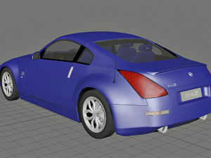 nissan-350z Modelo 3D