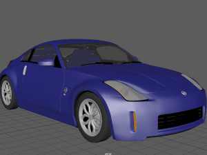 nissan-350z Modelo 3D