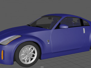nissan-350z Modelo 3D