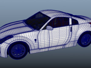 nissan-350z Modelo 3D
