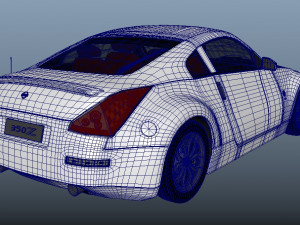 nissan-350z Modelo 3D
