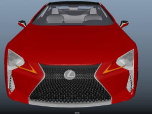 lexuslc500 3D Model