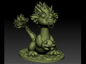 little dragon 3D 모델