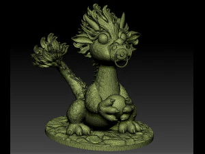 little dragon 3D Model