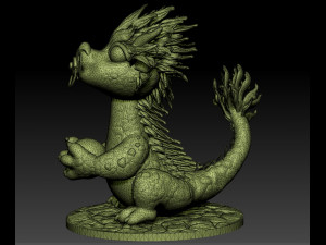 little dragon 3D 모델