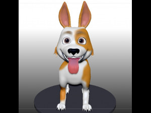little dog 3D Model