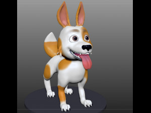 little dog Modelo 3D