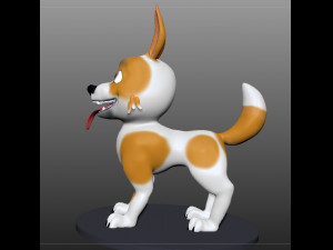 little dog Modelo 3D