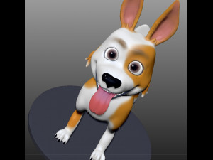 little dog Modelo 3D