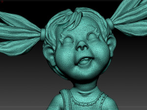 of a funny cool child Modello 3D