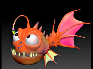 fish lantern 3D Model