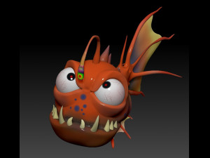 fish lantern 3D 模型